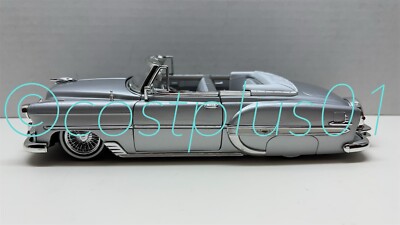 ジェイダ/'53 Chevyシボレー BelAirベルエア 1/24 絶版 JADA STREET LOW 1953 CHEVY BEL AIR 1:24 SILVER CONVERTIBLE