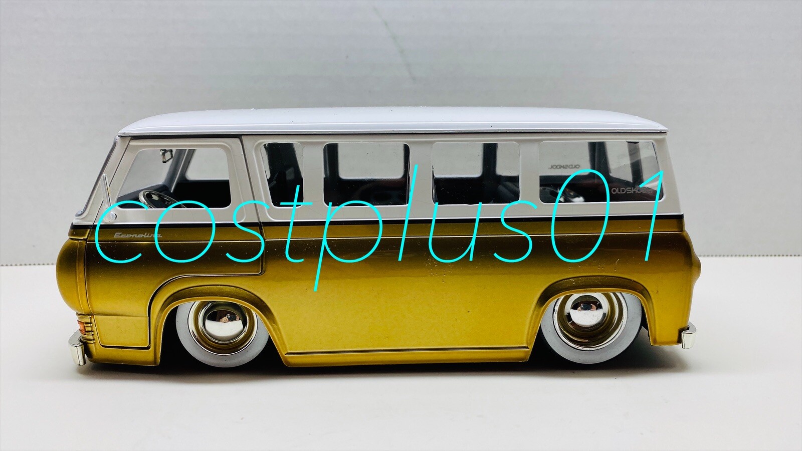 Jada toys 1965 FORD ECONOLINE 激レア JADA DUB CITY 1965 FORD ECONOLINE 1:24 YELLOW 2T BABY MOON
