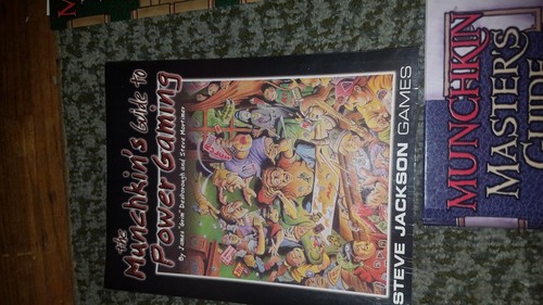 Munchkin Hard Cover Soft Cover Book Lot GuidePower Master'sGuide Monster man 2.5