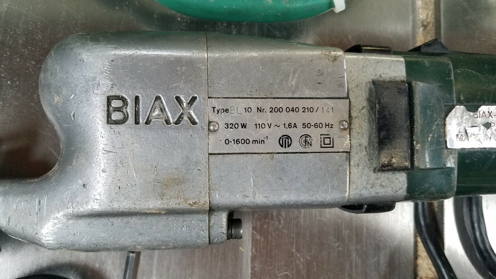 Biax Electric Scraper  Type BL10
