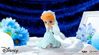 CINDERELLA Q POSKET DISNEY DREAMY STYLE GLITTER COLLECTION PB Premium Bandai MAY