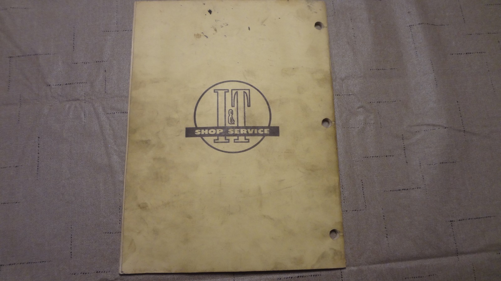 I&T Massey Ferguson MF135 MF150 MF165 Tractor Shop Service Manual MF-27 1969