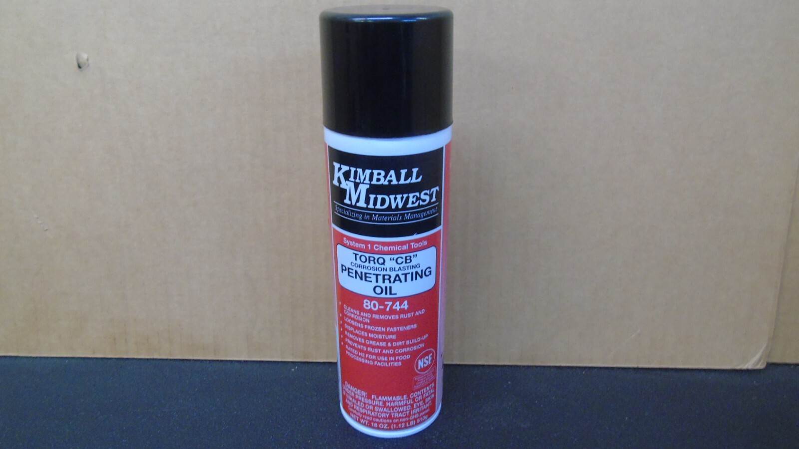 Kimball Midwest Torq Cb Corrosion Blasting Spray Oil 80744