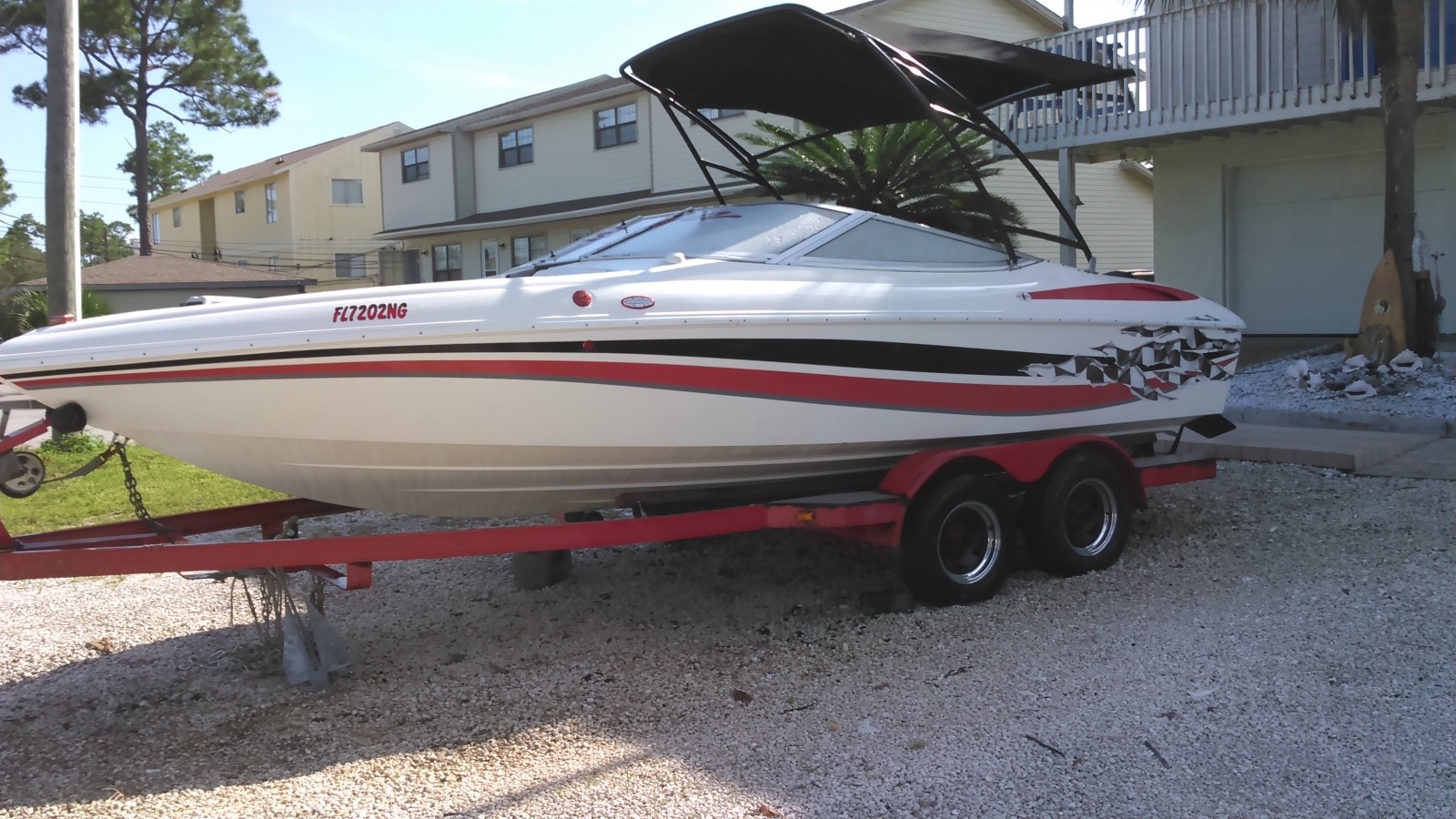Baja Islander FREE Boat/ Motor /Outdrive / Trailer/cover all new parts Project