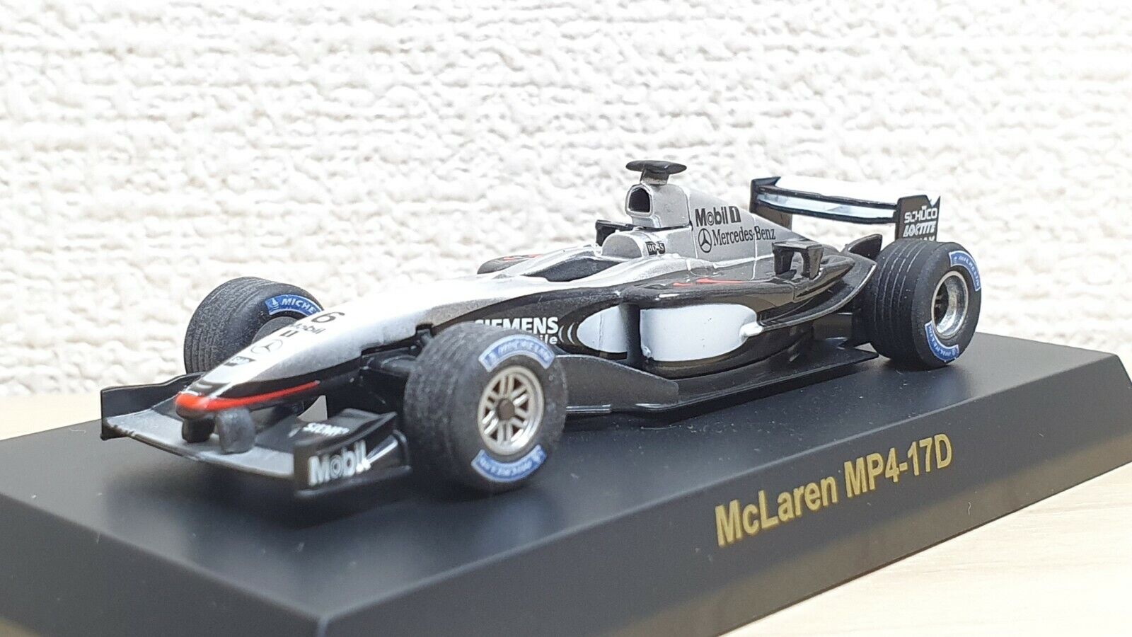 1/64 Kyosho F1 MCLAREN MP4-17D #6 Kimi Raikkonen diecast car 1/64 Kyosho F1 MCLAREN MP4-17D #6 Kimi Raikkonen diecast car