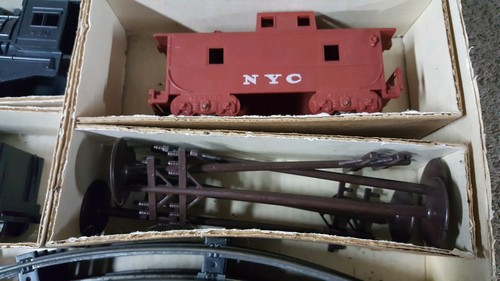 Vintage Louis Marx #4225 Steam Type Electric Train Set In Original Box