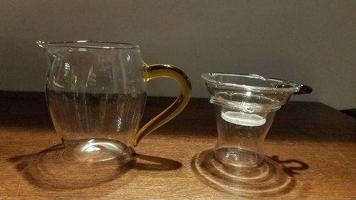 Leak Pitcher / Pot & Transparent Tea Soaking Filter Strainer