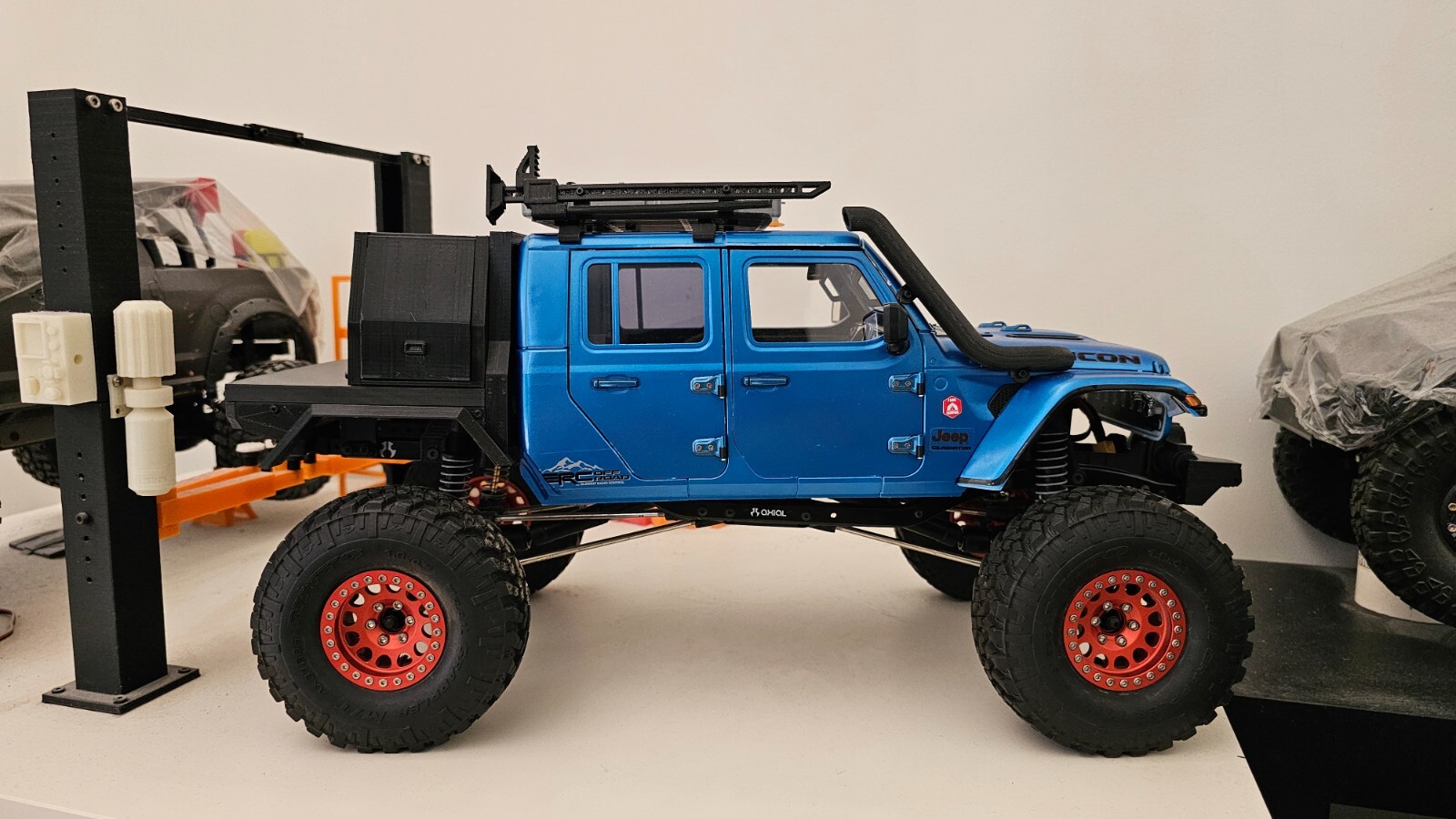 flatbed tray for Killerbody Jeep Gladiator 1/10 hard body 31