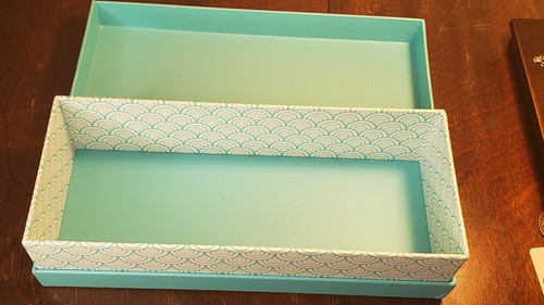 SUGARFINA TEAL CANDY BENTO BOX EMPTY