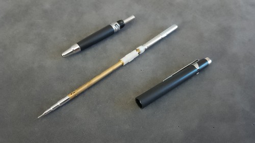 Vintage Pilot H-1005 Vanishing Point Retractable Mechanical Pencil Double Click