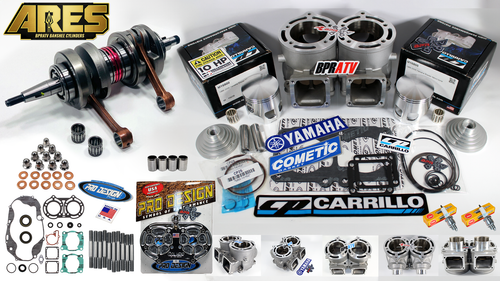 BPRATV Banshee 421cc ARES 68mm Athena Alternative CP Pistons Stroker Engine Kit!