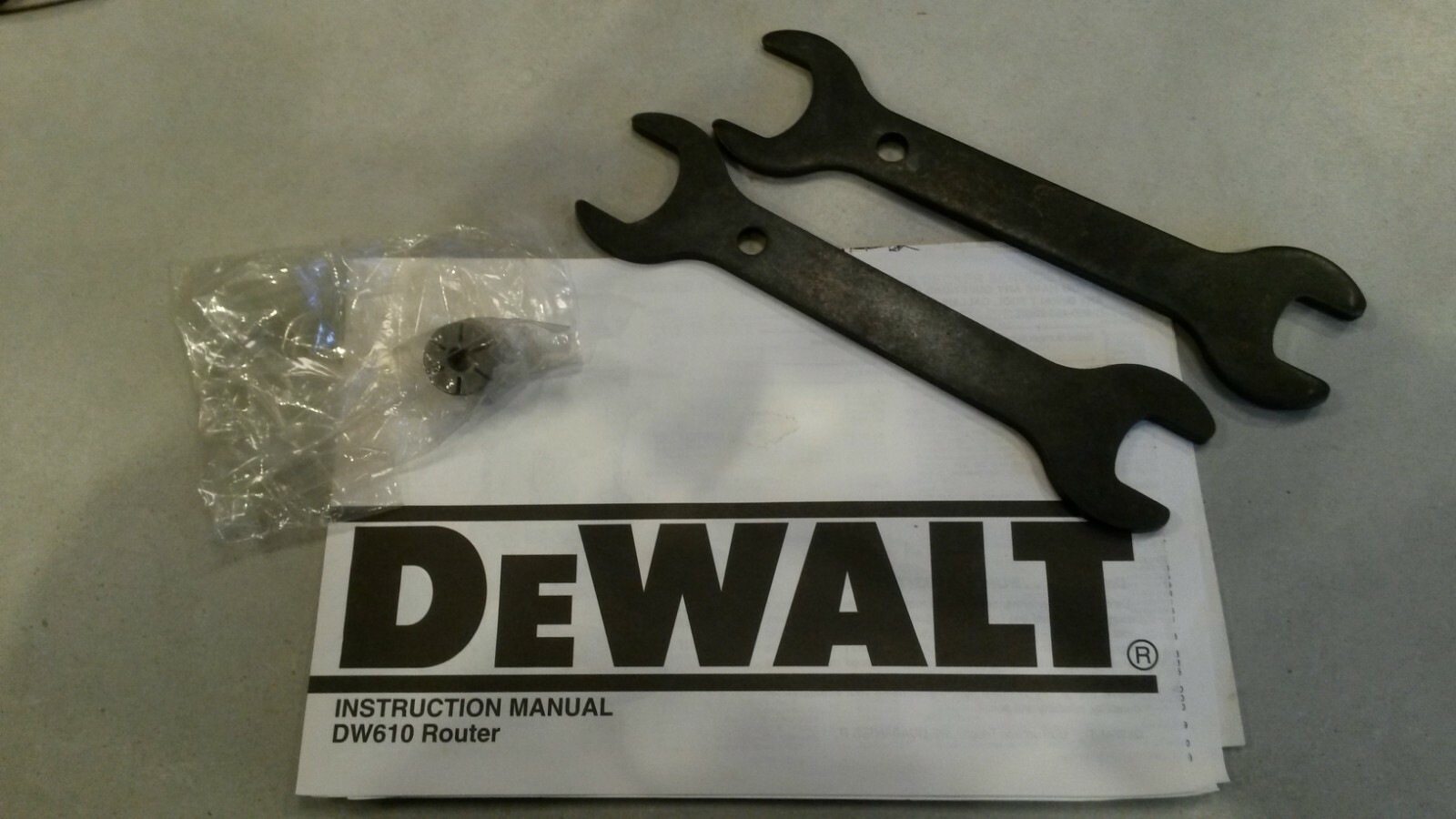 Dewalt DW610 Router.  Made in Canada.  NOS in Box from 1997