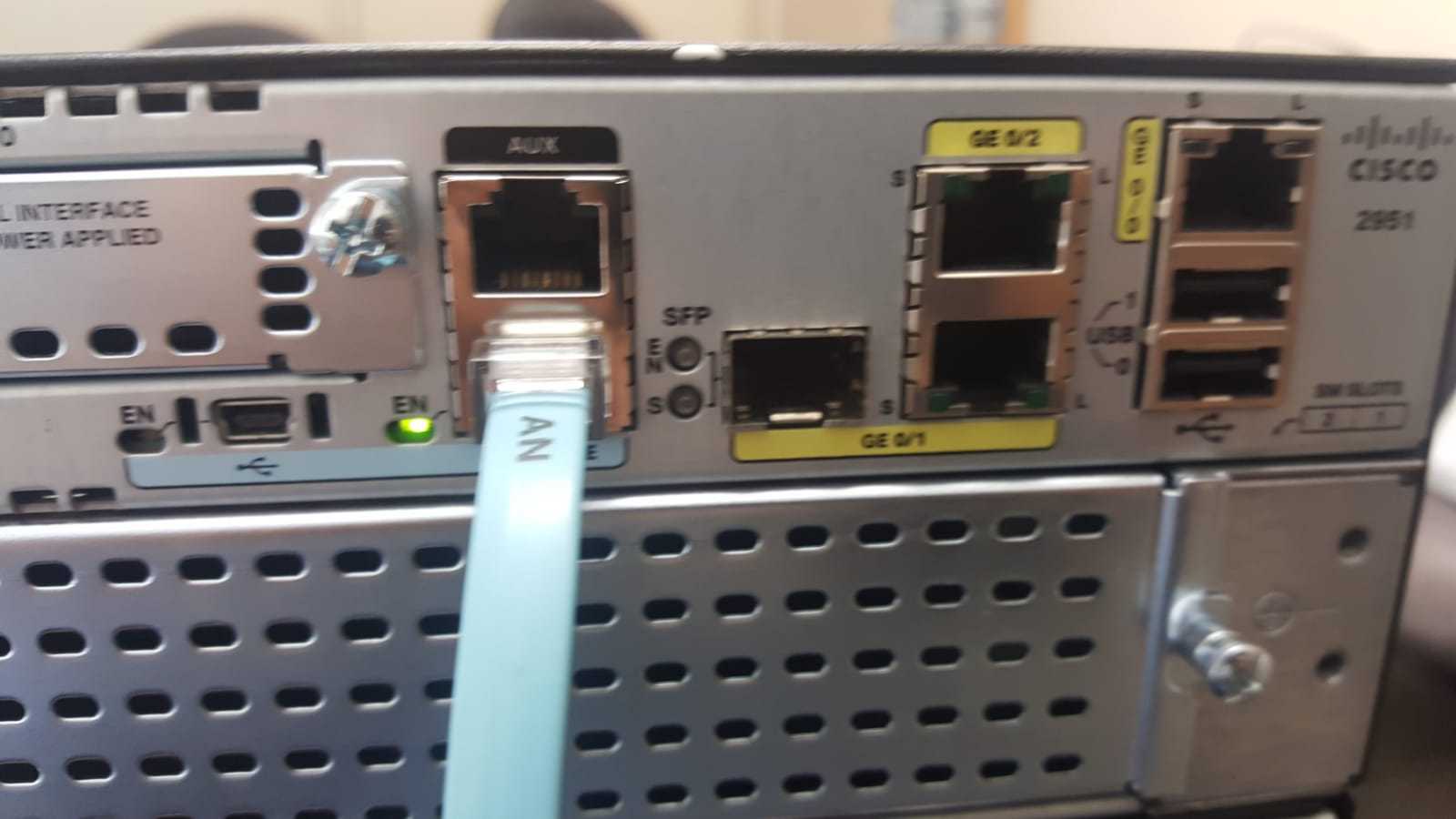 Cisco CISCO2951/K9 2951 Gigabit Router 1x PWR-AC W/ Rack Mount Kit