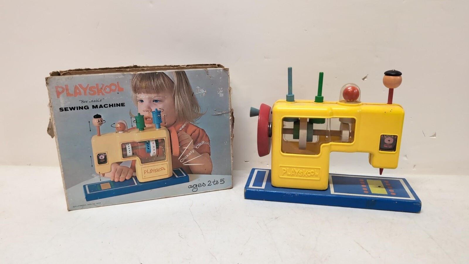 PLAYSKOOL 木製　電話型　トイ　ヴィンテージ 50's 60's PLAYSKOOL 木製 電話型 トイ ヴィンテージ 50's 60's - メルカリ