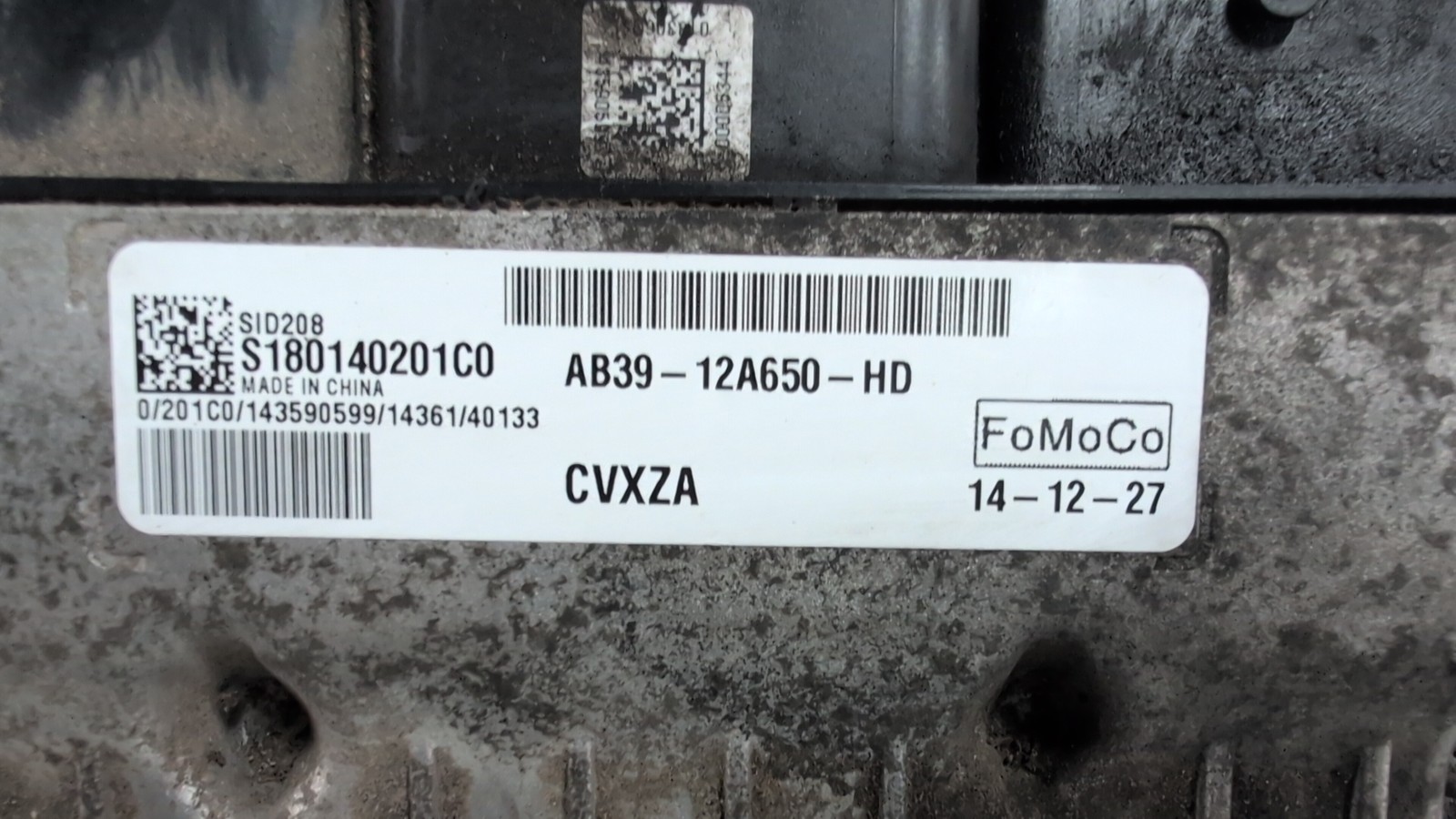 2011 - 2015 Ford Ranger PXI Single Cab Utility ECU AB39-12A650-HD - thumbnail 4