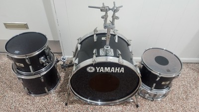 Yamaha Model 7000 Full Drum Kit Set Black 22