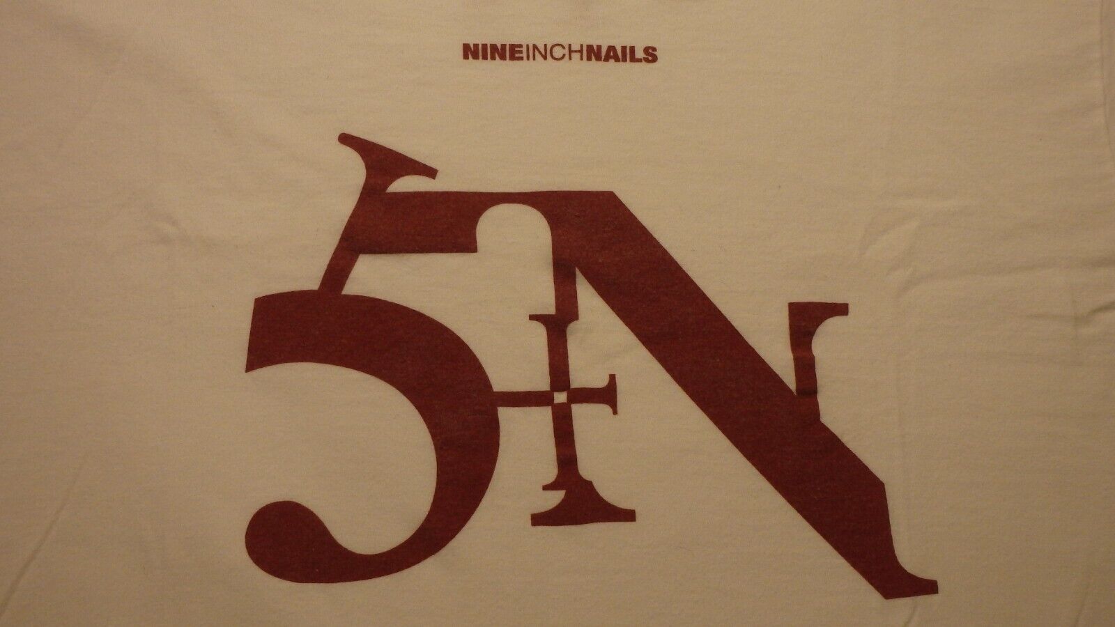 Vintage Nine Inch Nails Sin T-Shirt size Large Graphics on Vintage Nine Inch Nails Sin T-Shirt size Large Graphics on
