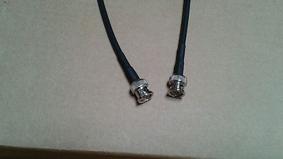 US MADE  RG-58  jumper Coaxial Cable BNC Male to BNC Male, 6 ft.  (50 ohm)