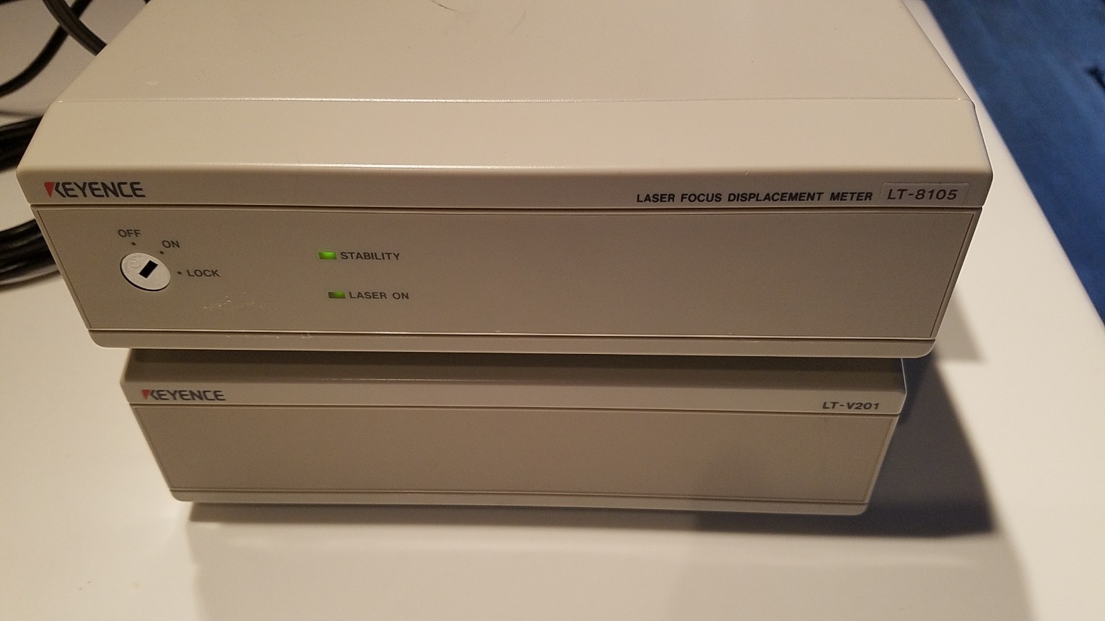 Keyence LT-8110, LT-8105, LT-V201 Laser Confocal Displacement System (CS3.2)