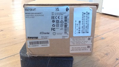 Shure MXA710W-4FT (White) Microflex Wireless