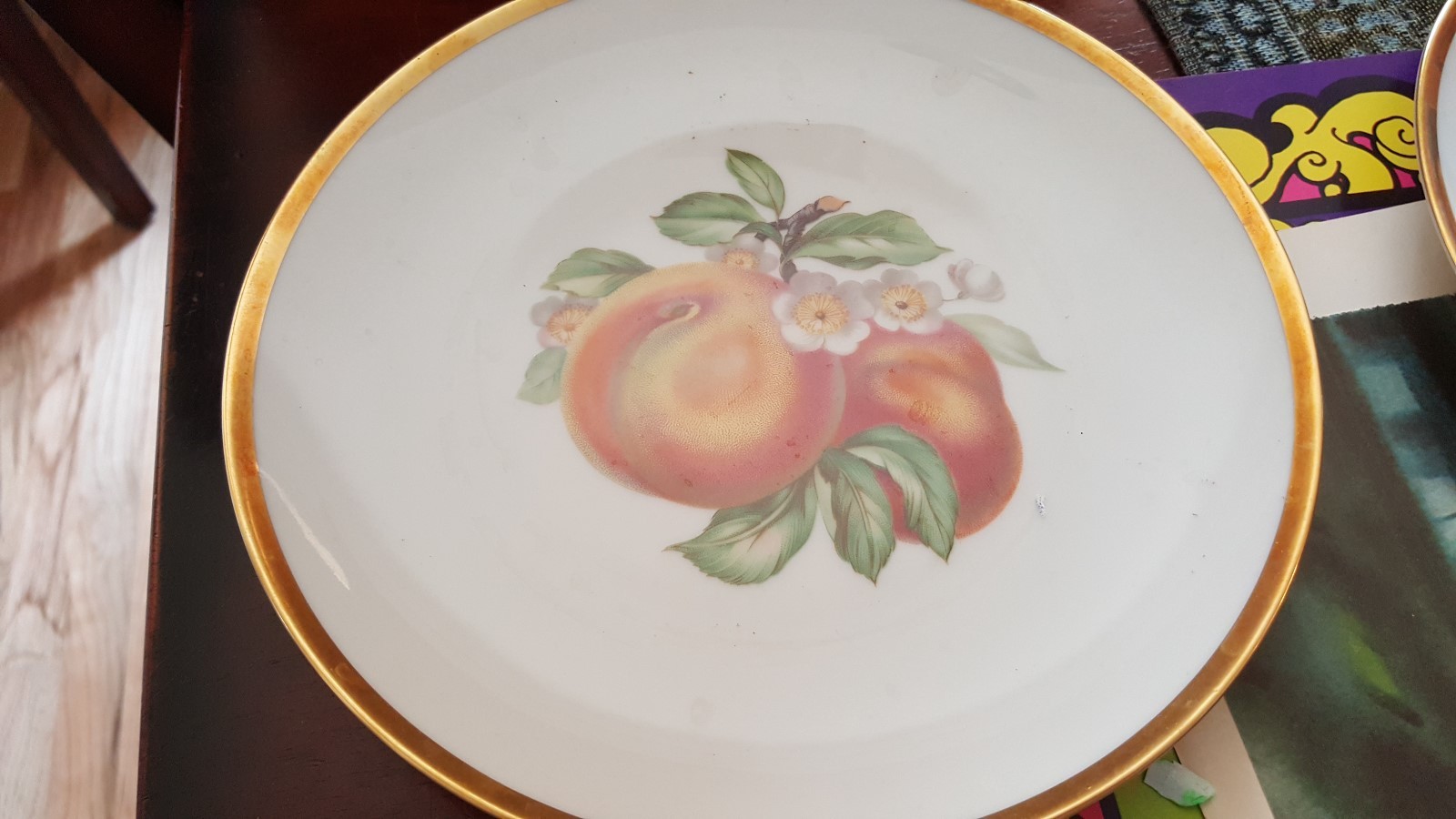 Set of 4 Antique Hutschenreuther Selb LHS Bavaria Germany Pasco Plates