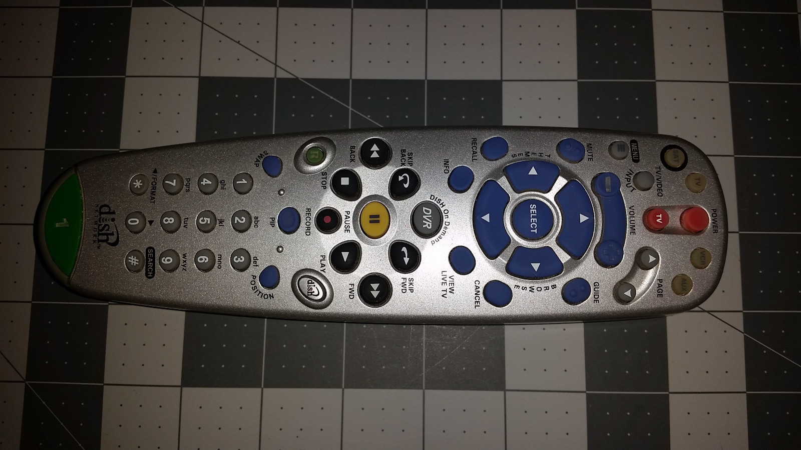 Dish Network Remote Control Echostar 5.0 IR 118575 Tested and Working