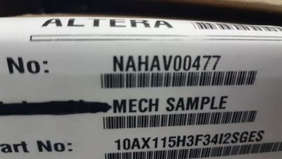 LOT OF 3 PCS. ALTERA 10AX115H3F34I2SGES IC FPGA 504 I/O 1152FCBGA