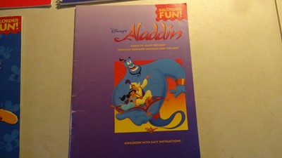 MUSIC RECORDER Books Lot 4 Songbooks Pooh Aladdin Method Duets