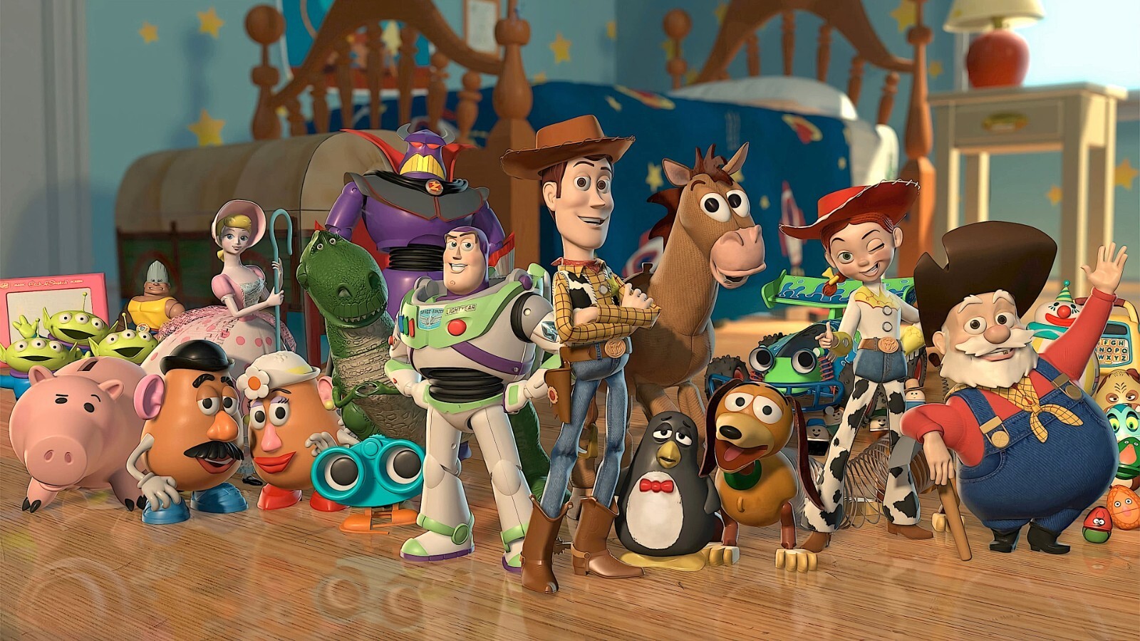 1999 Toy Story 2 Movie Poster 11X17 Woody Buzz Lightyear