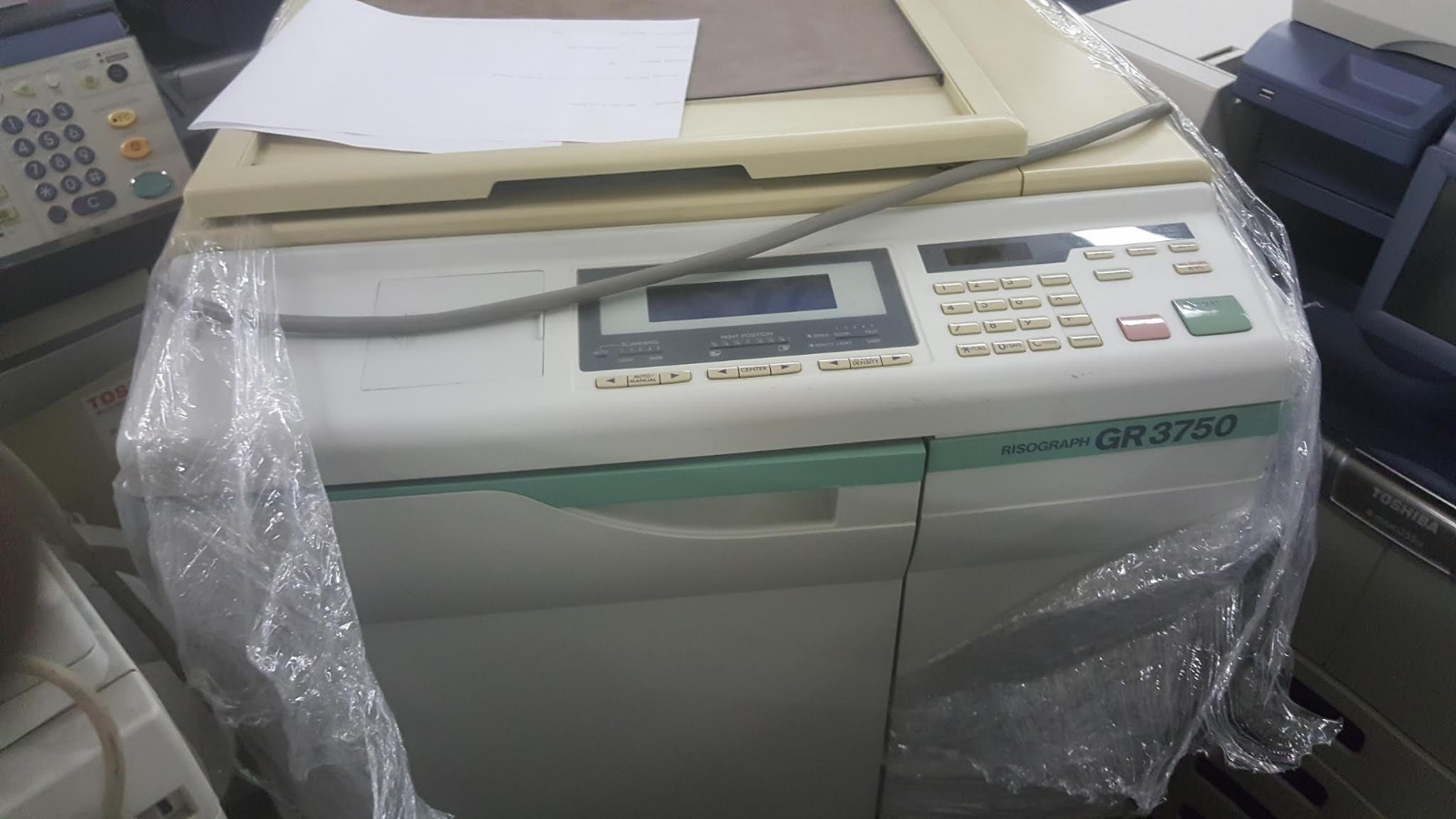RISO Risograph GR 3750 High Speed Digital duplicator