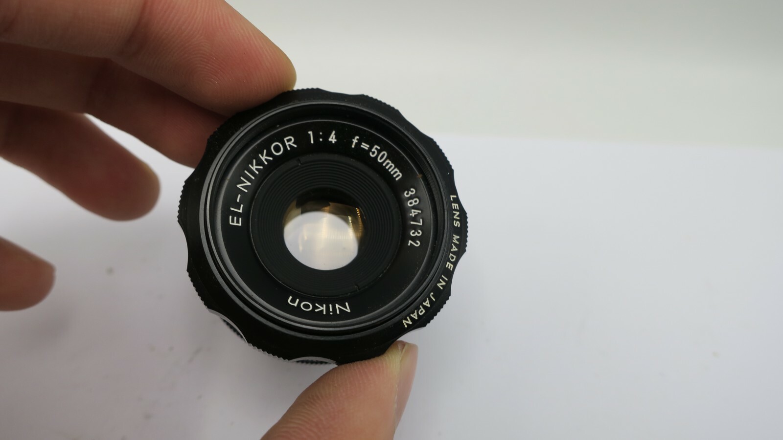 El-Nikkor Nikon F4 50mm Enlarging Camera Lens *Haze* | eBay
