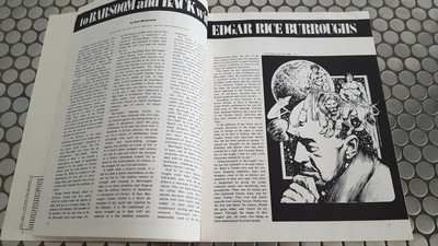 FOOM FRIENDS OF MARVEL MAGAZINE #20 WARLORD OF MARS EDGAR RICE BURROUGHS! NICE