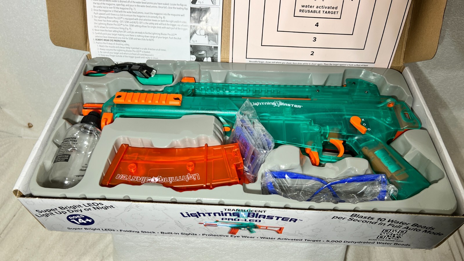 Lightning Blaster ProLED Full and Semi Automatic Water