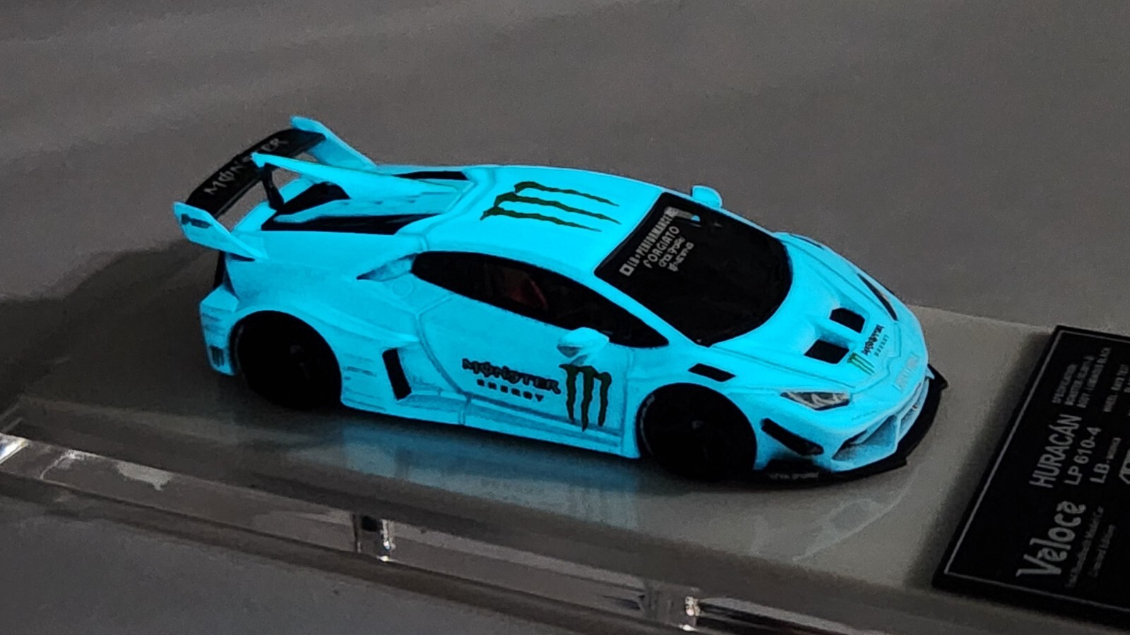 ワンモデル LB☆WORKS ウラカン LP-610 Monster 1:64 Veloce Lamborghini Huracan LP610-4 LBWK Monster Glow In
