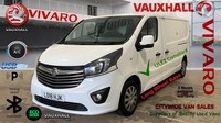 2018/18 VAUXHALL VIVARO 2900 1.6CDTI  120ps H1 NO VAT WHITE DIESEL VAN