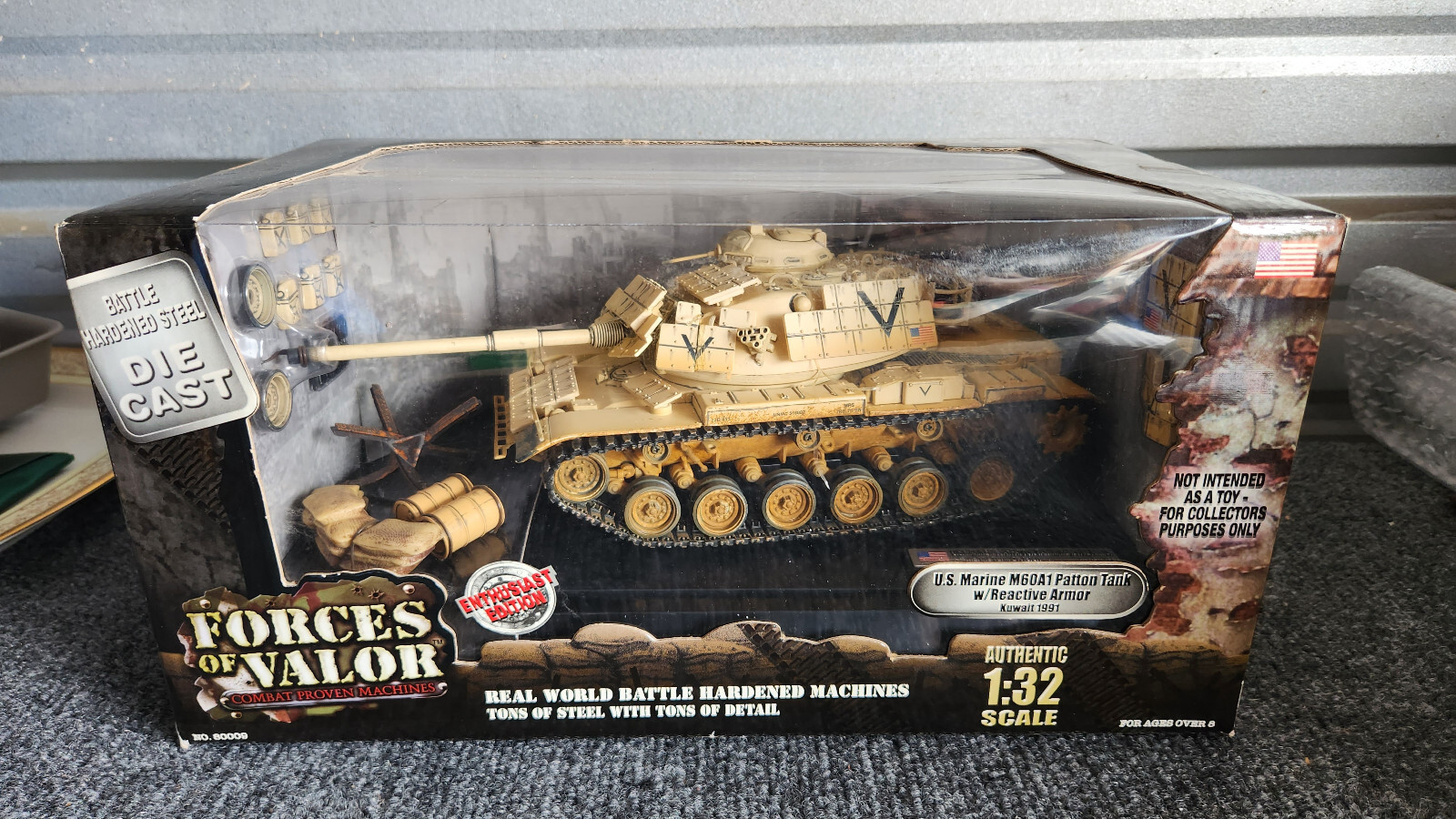 Unimax Forces Of Valor 1:32 U.S. Marine M60A1 Patton Tank