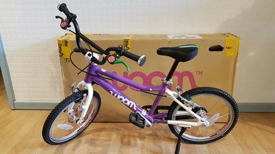 Purple Woom 3 16" kids bike - brilliant condition and exceptional quality