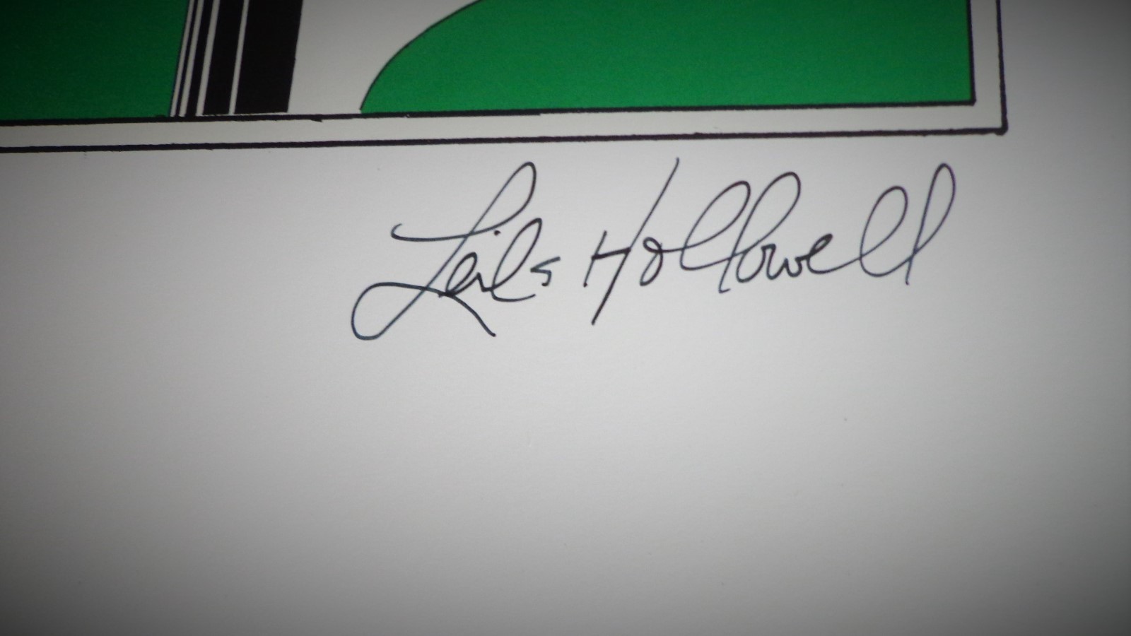 Vintage Jazz Festival Poster SIGNED Leila Hollowell Mobile Alabama