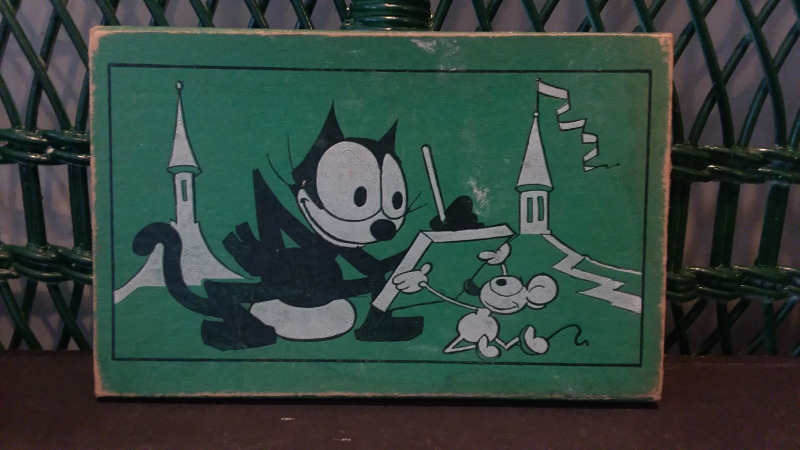 Vintage FELIX THE CAT Pencil Case 1931 Pat Sullivan No. 1764 - RARE