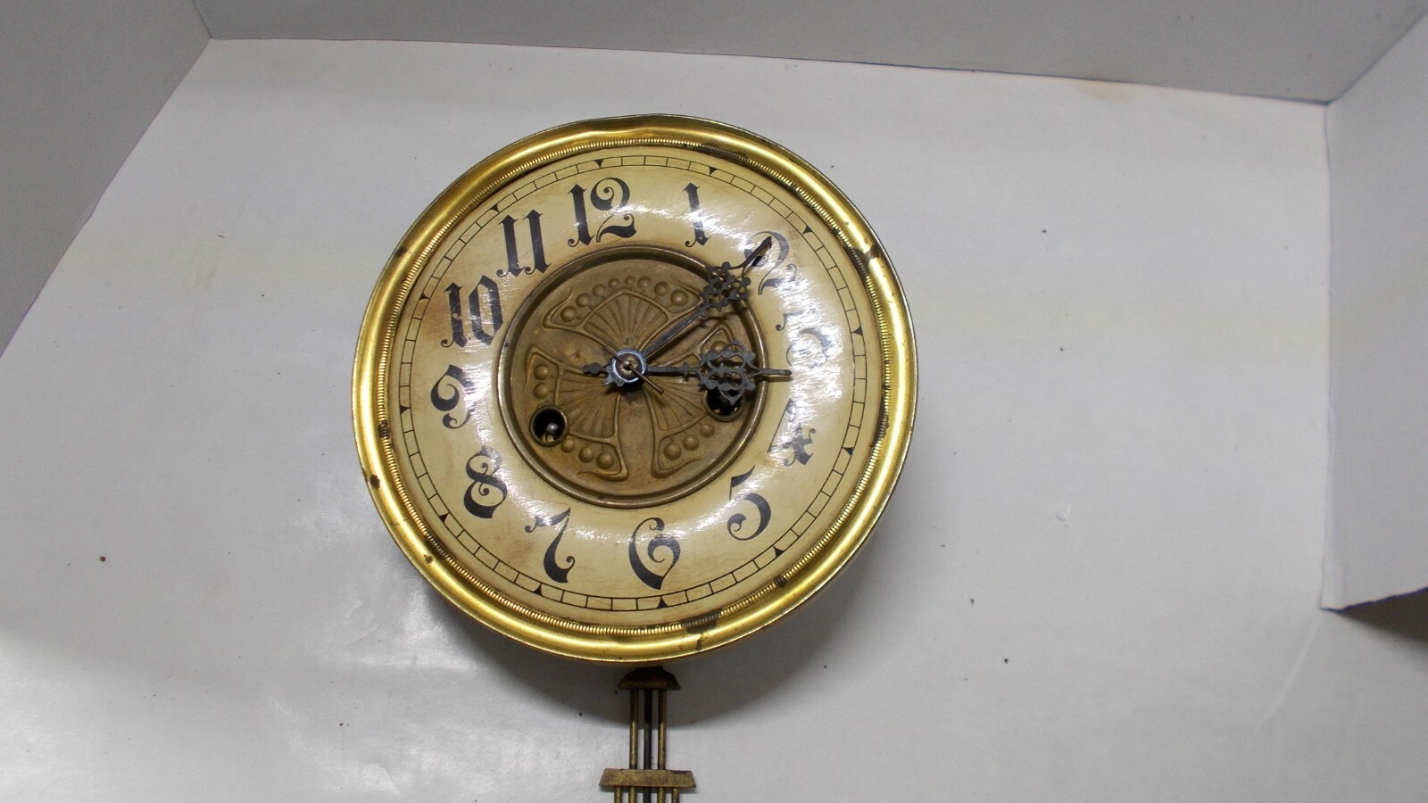 Junghans or H.A.C. Free Swinger Wall Clock Movement with pendulum. Germany