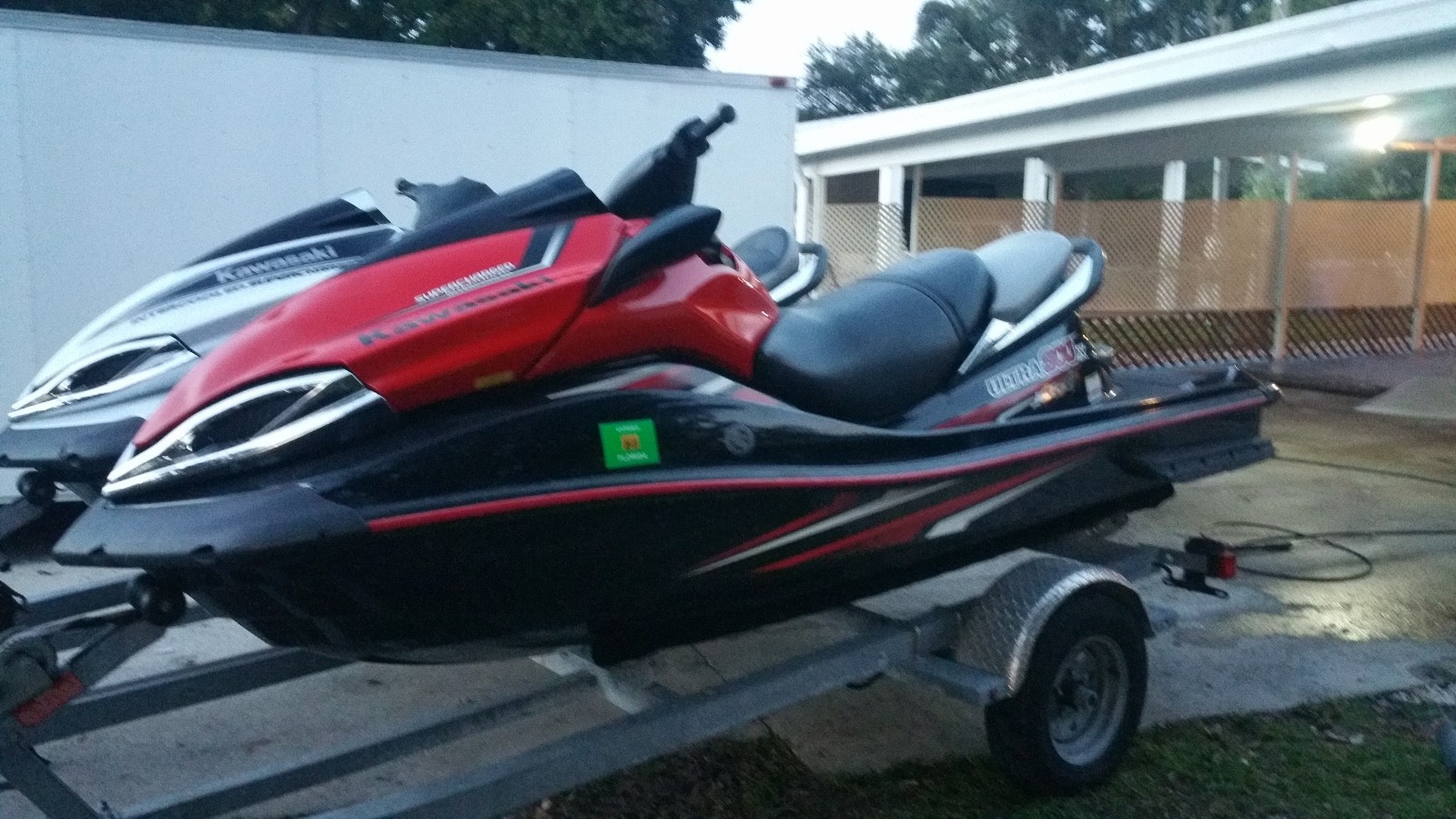 2011 KAWASAKI ULTRA 300X LX SUPERCHARGERED JET SKI PWC