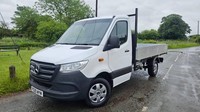 2020 Mercedes-Benz Sprinter 314 SINGLE CAB TIPPER (EURO 6) AUTO CHASSIS CAB Dies
