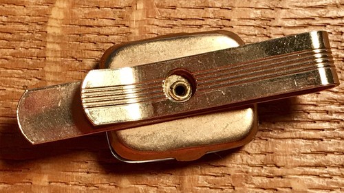 Gold Tone and Black Matador 2 1/4