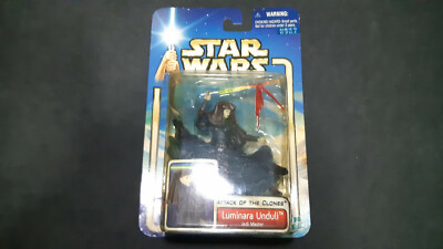 STAR WARS ATTACK OF THE CLONES ACTION FIGURES LUMINARA UNDULI JEDI MASTER