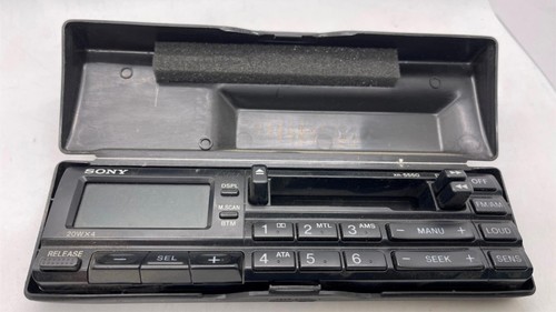 Faceplate Model Xr-5550 Cassette Player With Sony Case