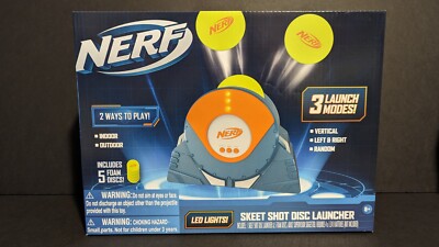 NERF Strike Elite Skeet Shot Disc Launcher -  New