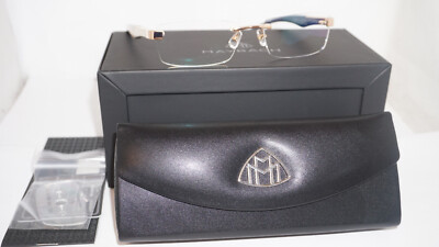 MAYBACH Eyeglasses THE ARTIST III RG-WDQ-Z25 Rose Gold White Burr 56 18 140