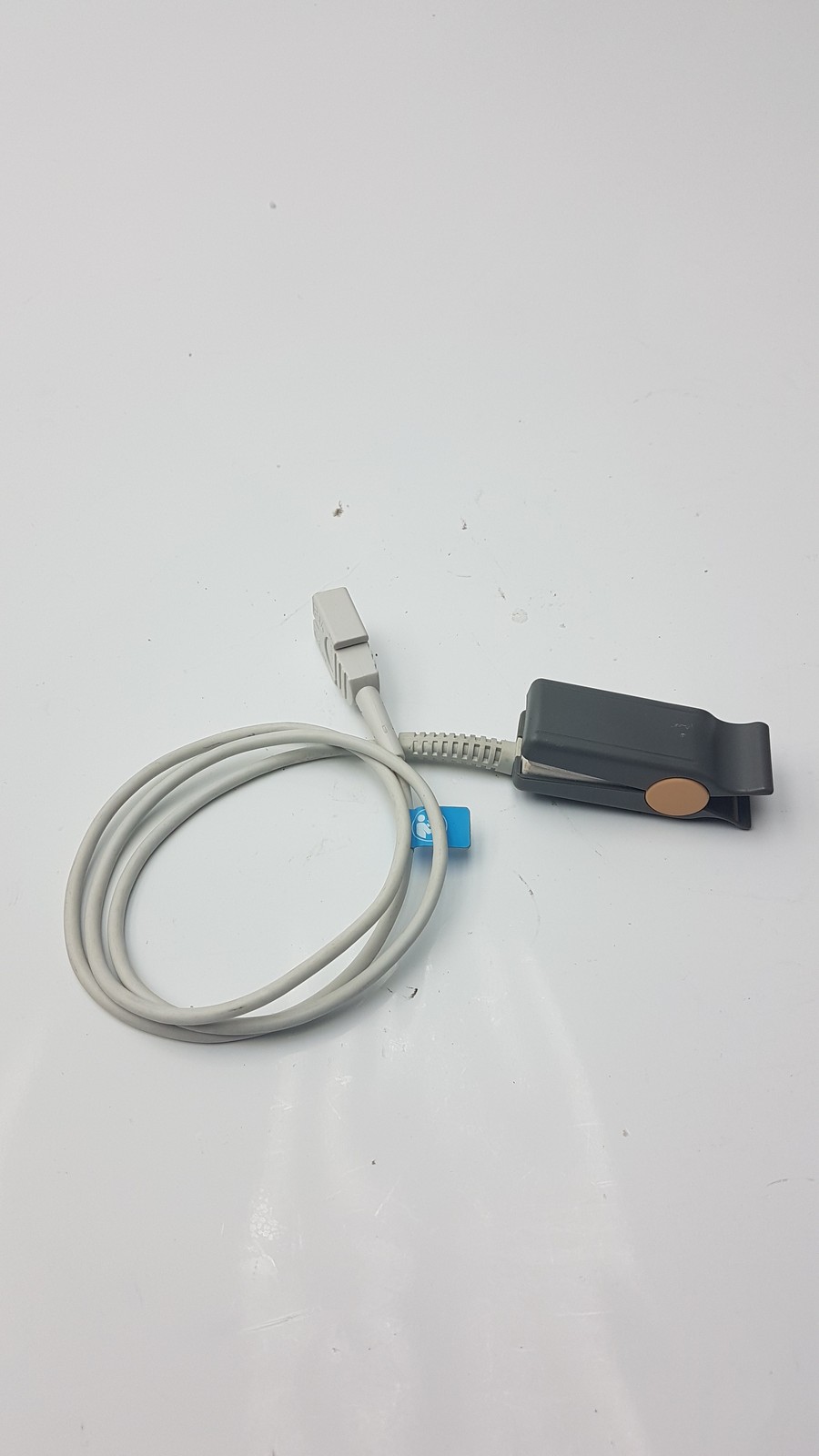 Philips M1196T Reusable Adult SpO2 Clip Sensor, Cable Sensor Connector