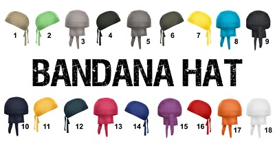 Bandana Hat - Headwrap - Kopftuch - Piratentuch - Biker - Daiber