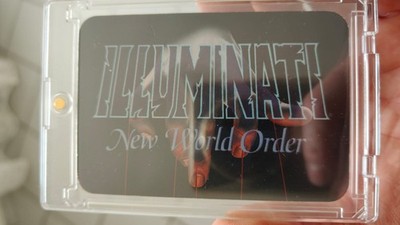 Spontaneous Combustion Card INWO Illuminati New World Order